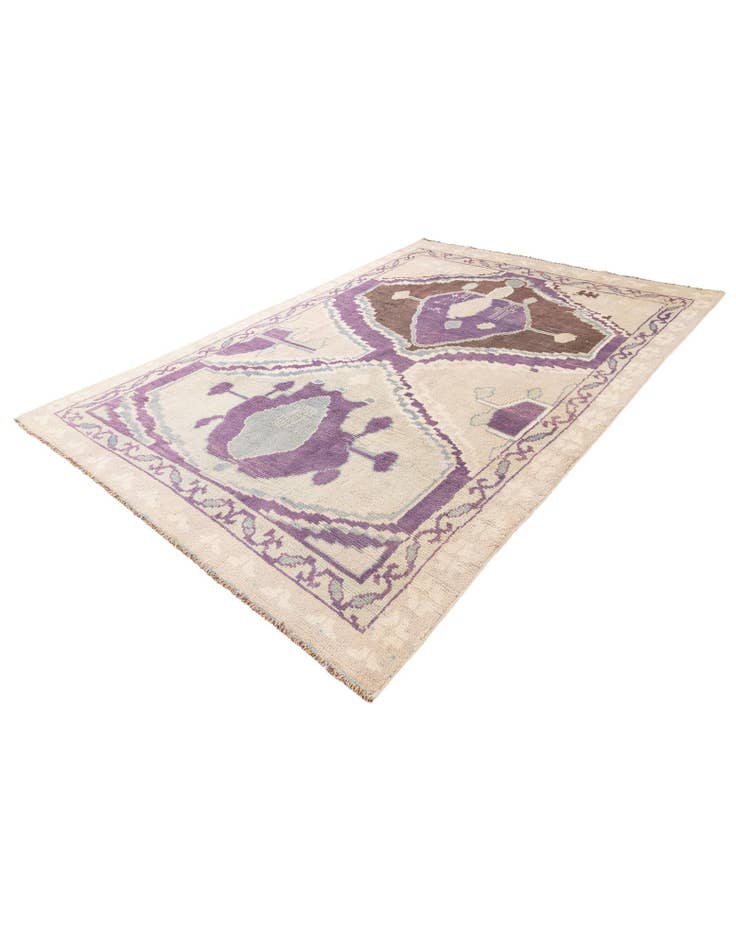 Detail image of 7' 4 x 10' 3 Hand Knotted Moroccan Wool Rug