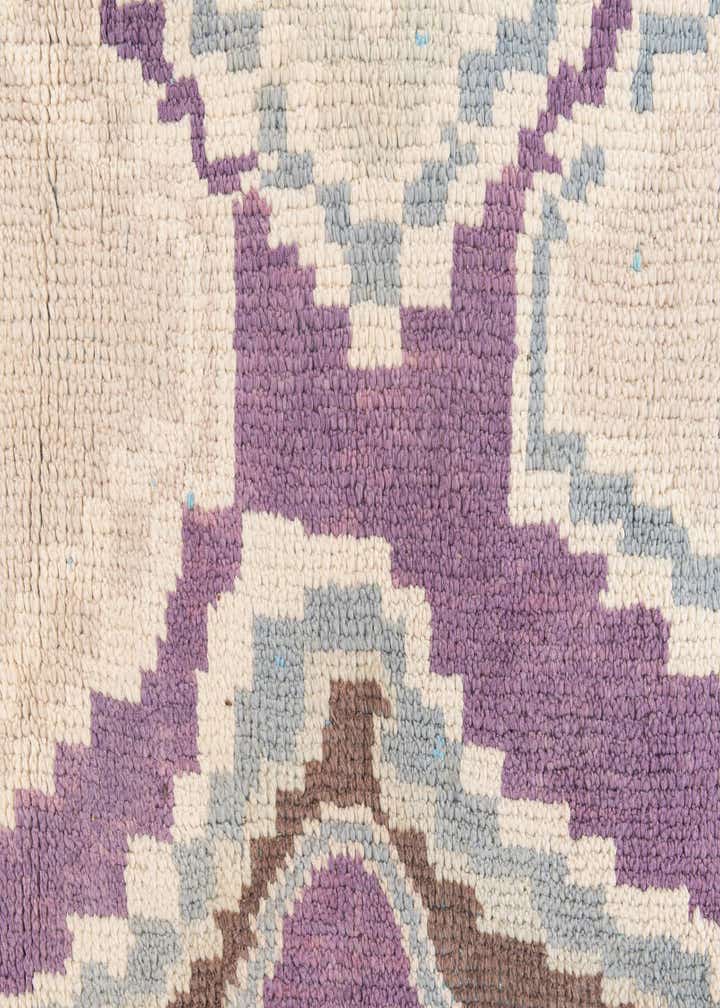7' 4 x 10' 3 Hand Knotted Moroccan Wool Rug