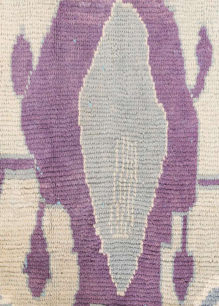 7' 4 x 10' 3 Hand Knotted Moroccan Wool Rug