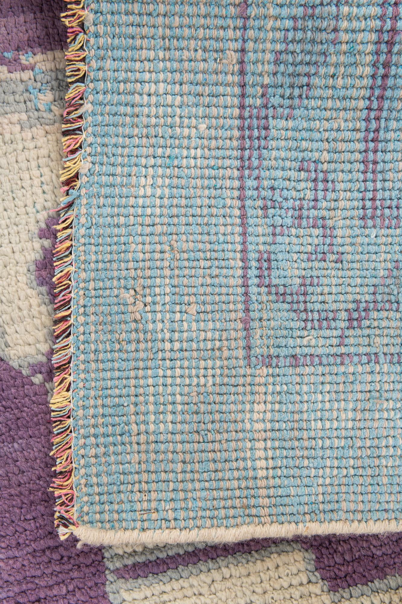 7' 4 x 10' 3 Hand Knotted Moroccan Wool Rug