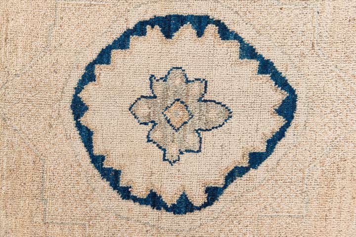 9' 1 x 12' 3 Hand Knotted Moroccan Wool Rug