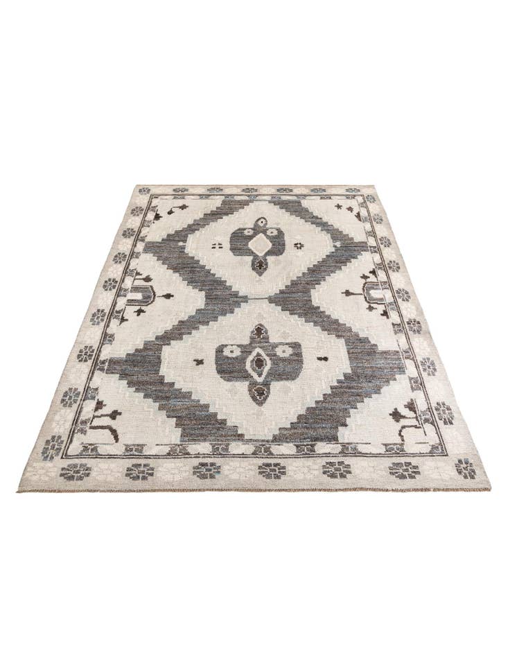 Detail image of 9' x 12' 1 Hand Knotted Moroccan Wool Rug