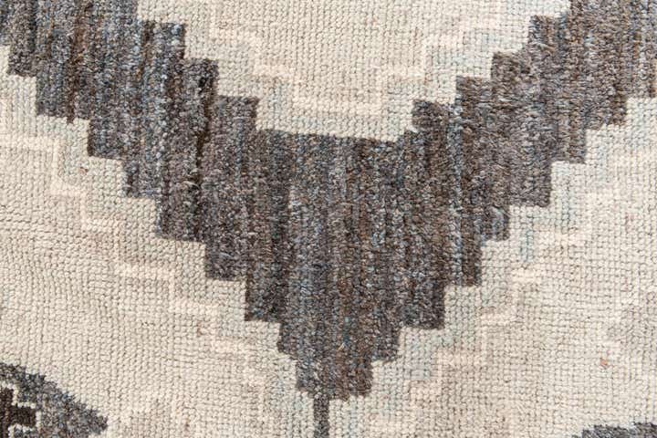 9' x 12' 1 Hand Knotted Moroccan Wool Rug