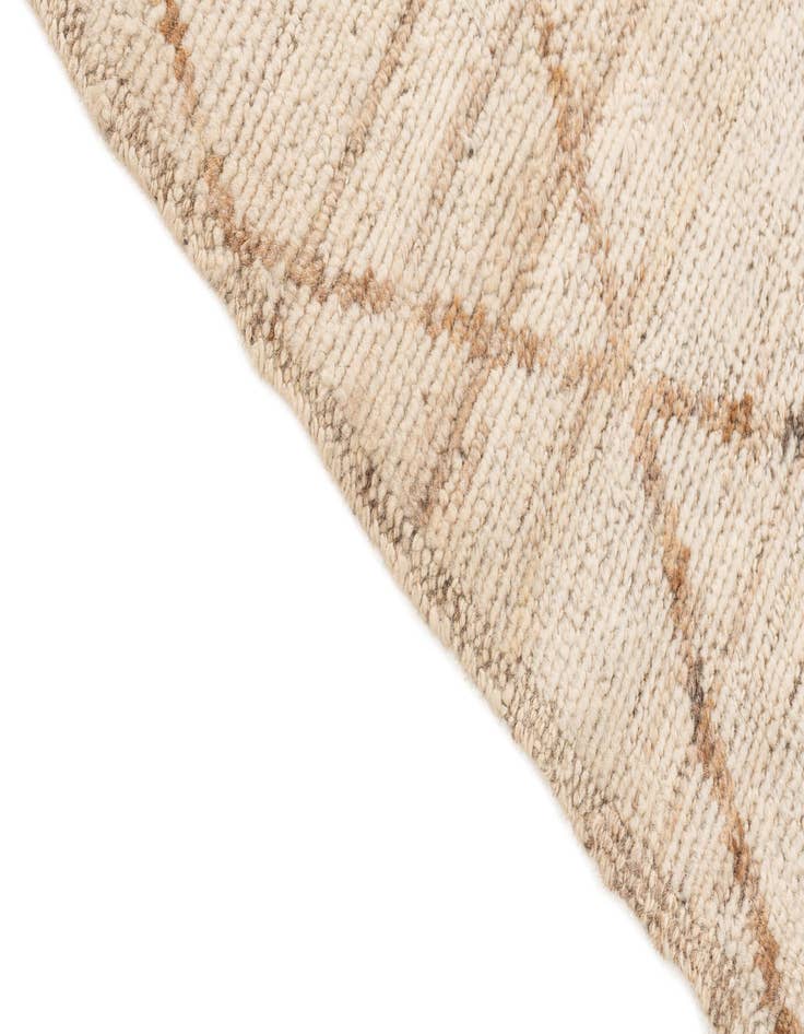 Detail image of 5' 8 x 6' 10  Hand Knotted Moroccan Wool Rug