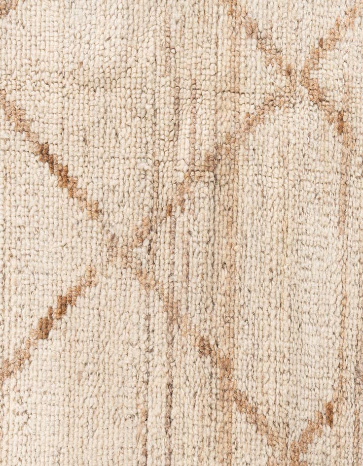 Detail image of 5' 8 x 6' 10  Hand Knotted Moroccan Wool Rug