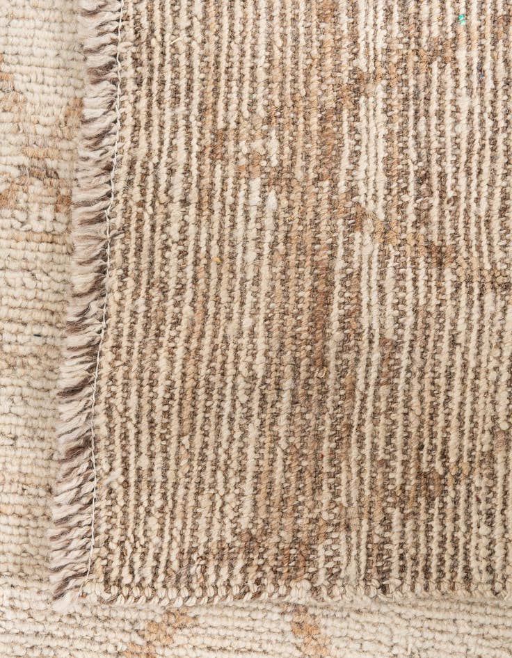 Detail image of 5' 8 x 6' 10  Hand Knotted Moroccan Wool Rug