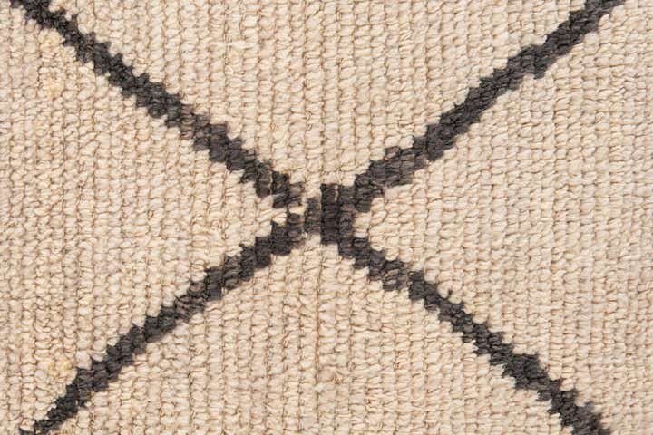 8' x 12' Hand Knotted Moroccan Wool Rug