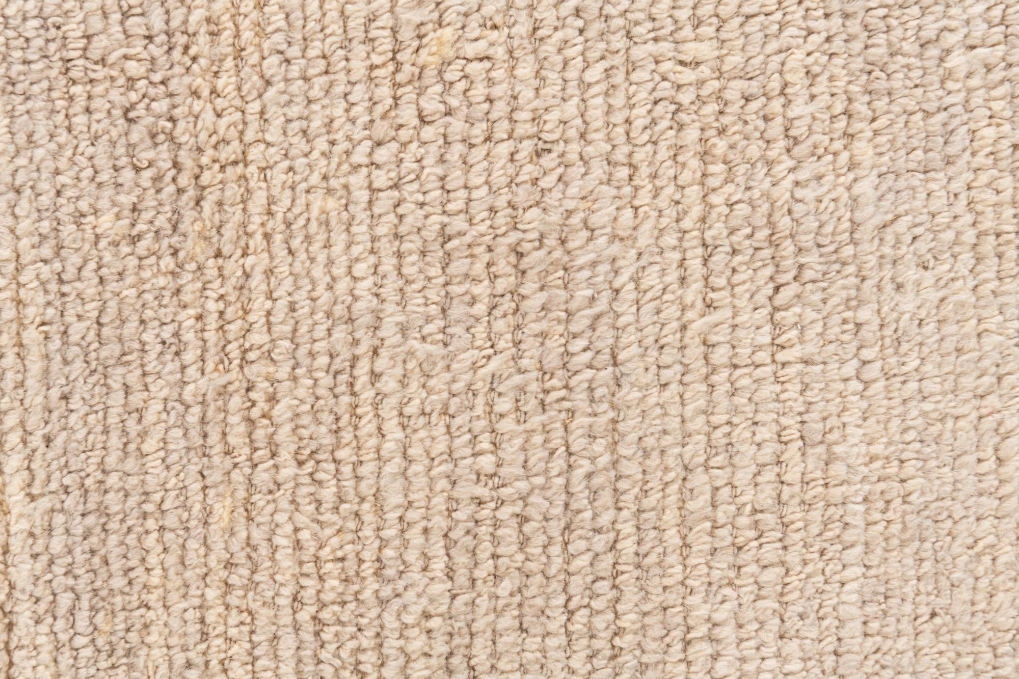 8' x 12' Hand Knotted Moroccan Wool Rug