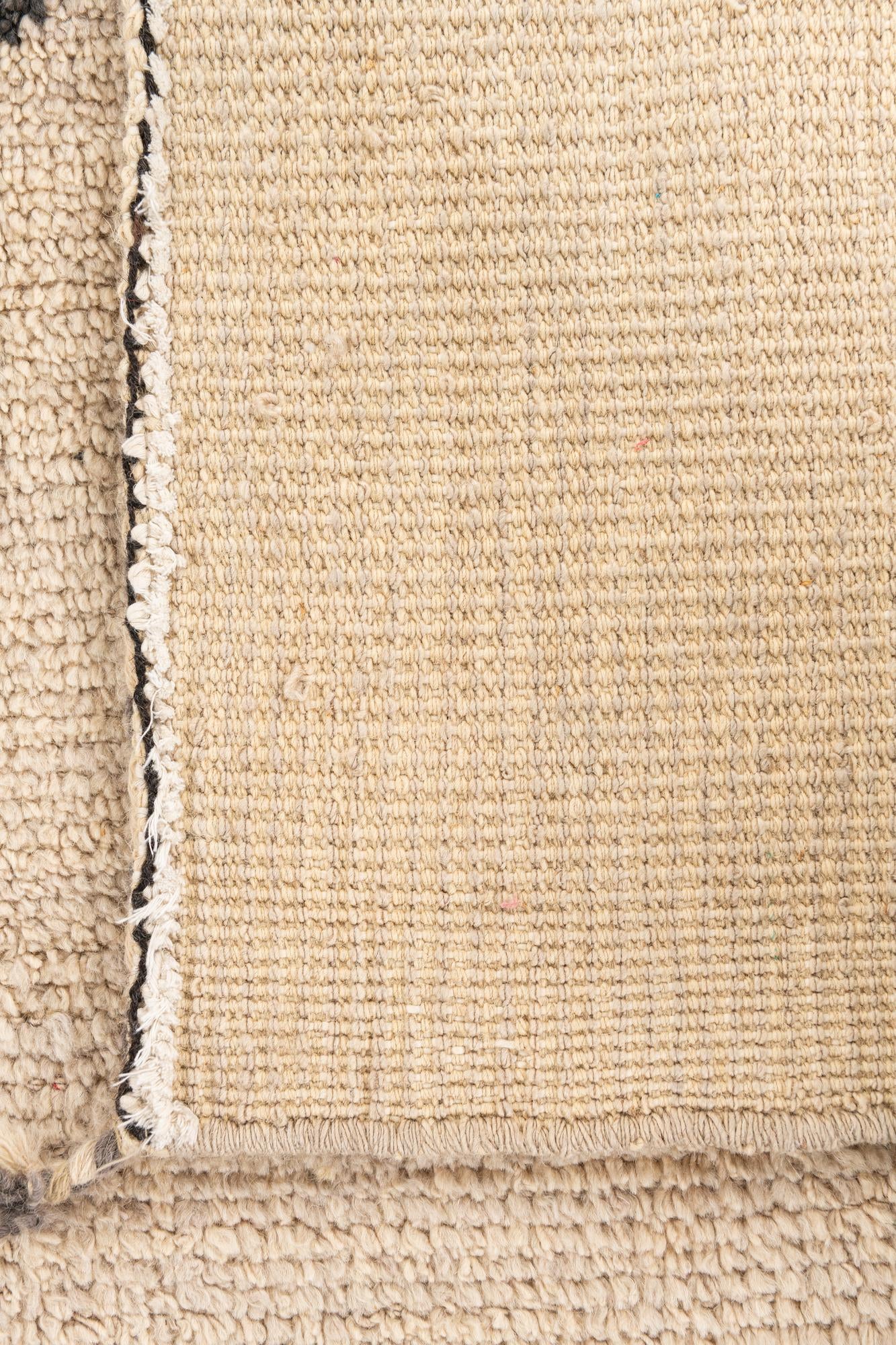 8' x 12' Hand Knotted Moroccan Wool Rug