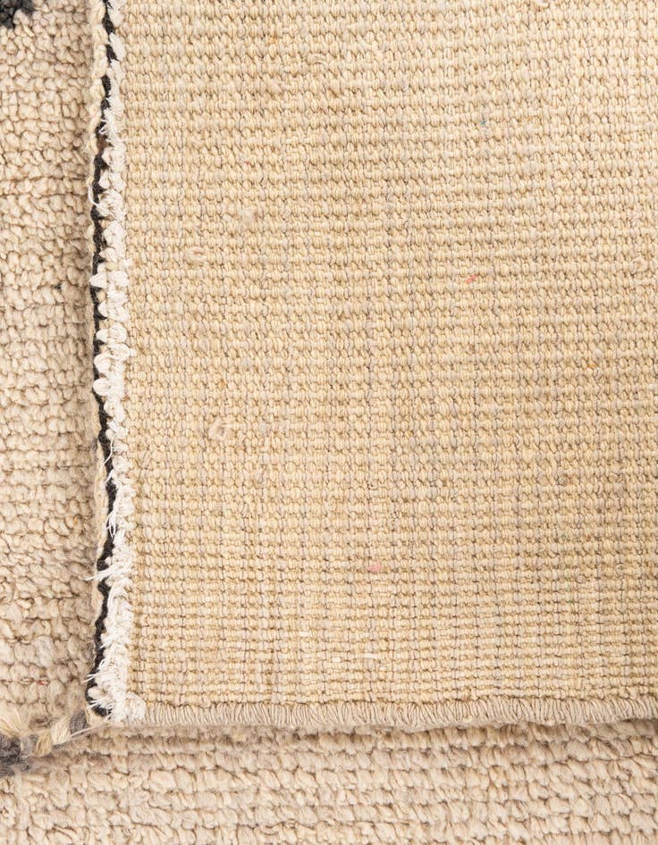 Detail image of 8' x 12'  Hand Knotted Moroccan Wool Rug