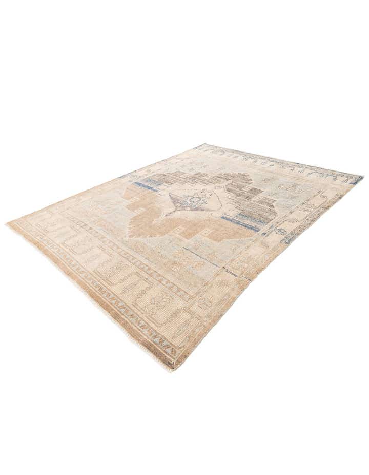 7' 9 x 10' 2 Hand Knotted Moroccan Wool Rug