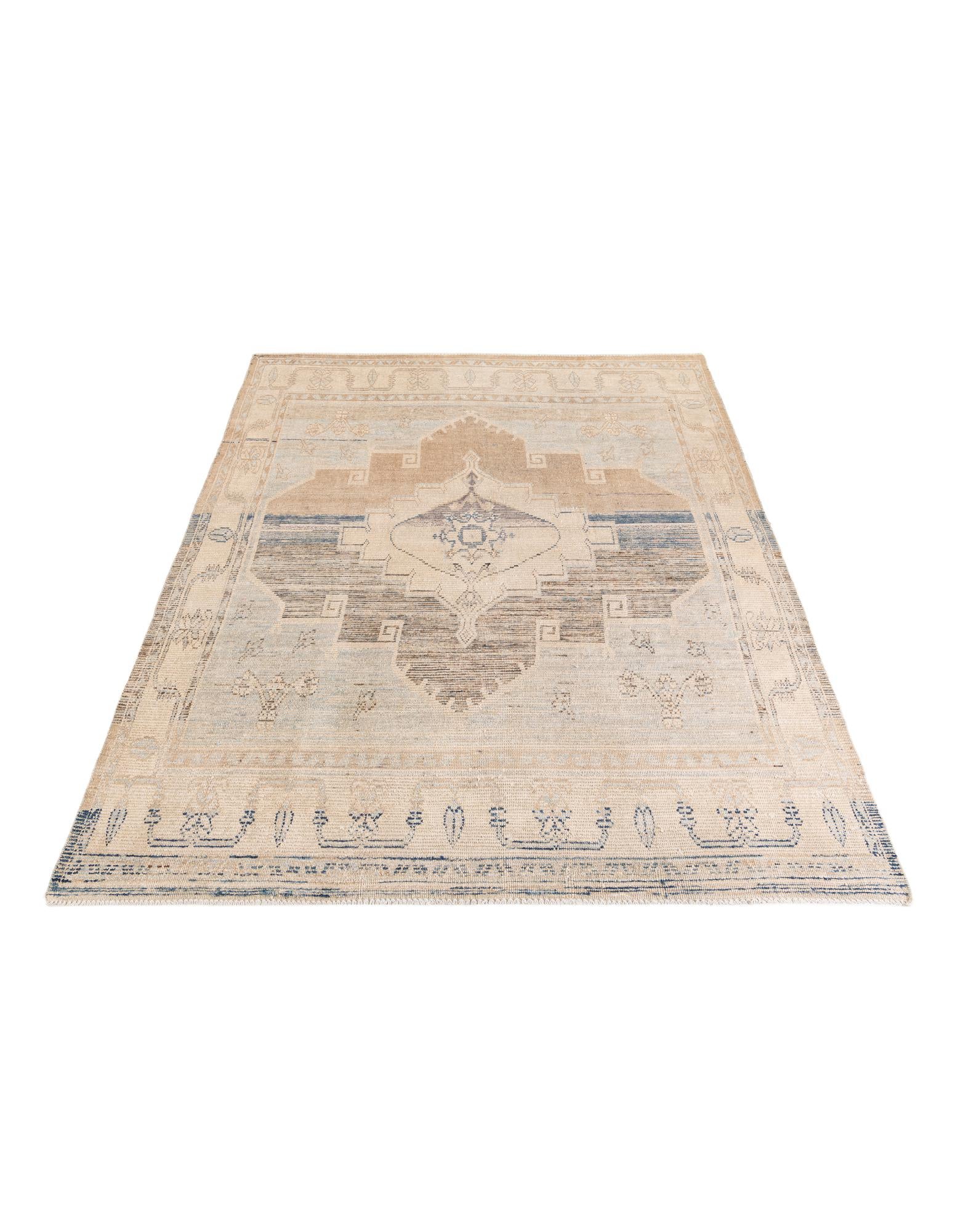 7' 9 x 10' 2 Hand Knotted Moroccan Wool Rug