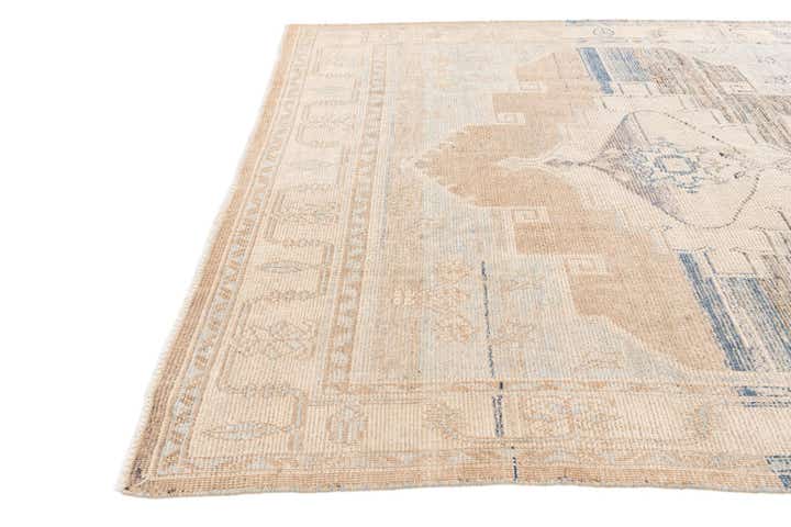 7' 9 x 10' 2 Hand Knotted Moroccan Wool Rug