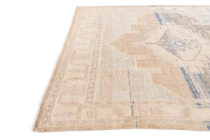 Detail image of 7' 9 x 10' 2 Hand Knotted Moroccan Wool Rug