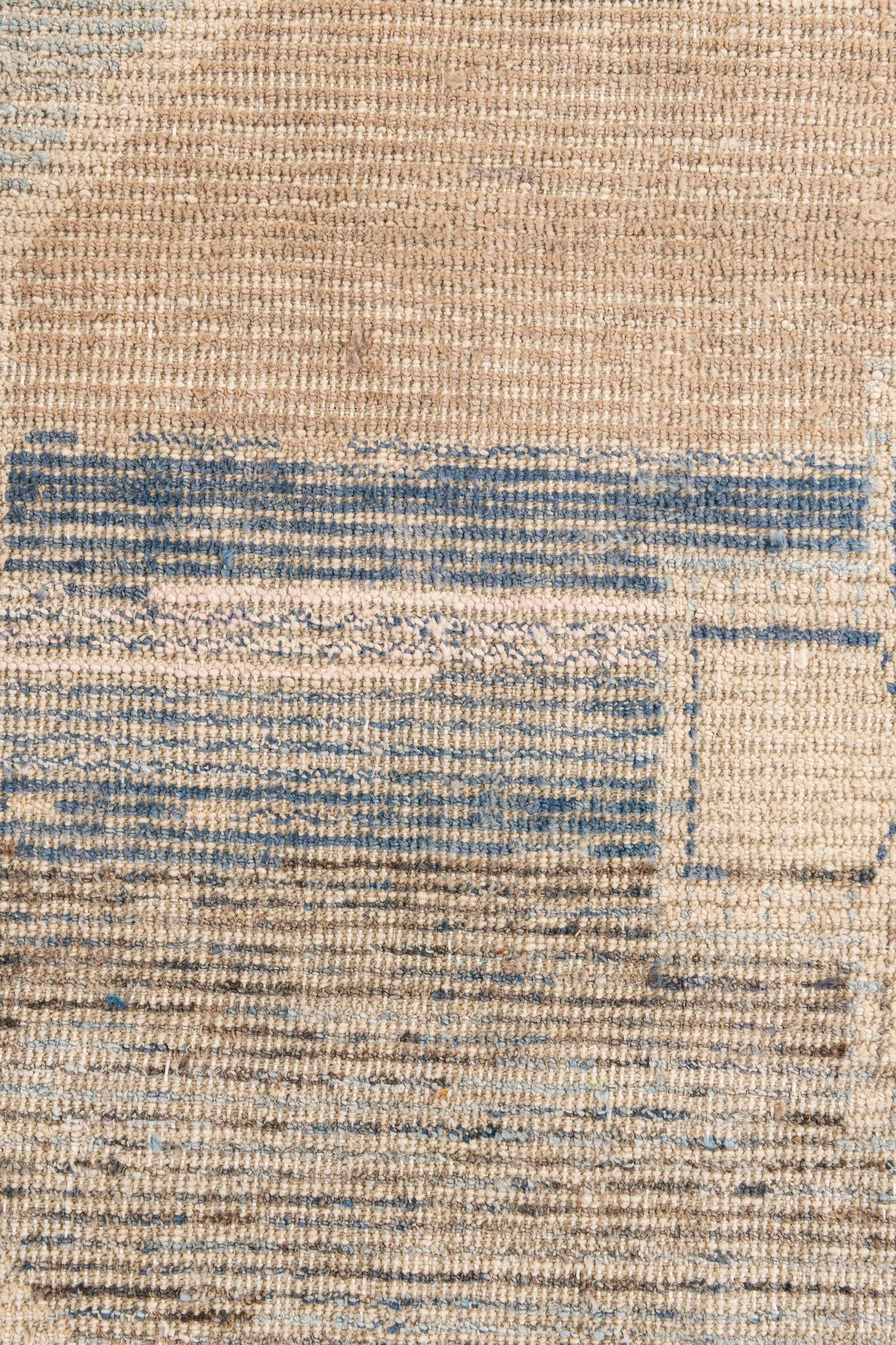 7' 9 x 10' 2 Hand Knotted Moroccan Wool Rug