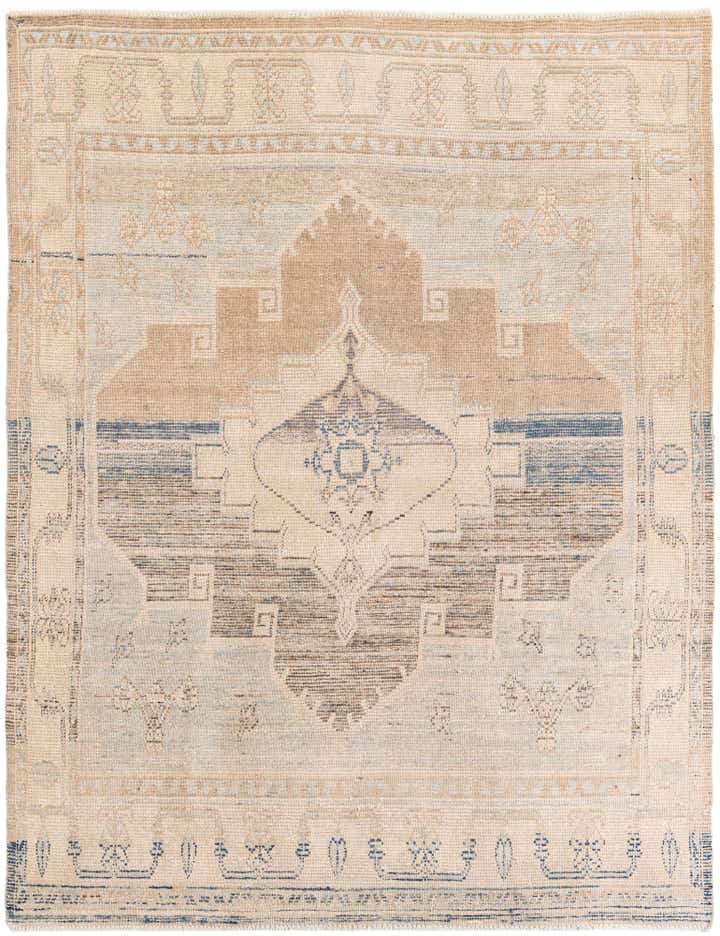 7' 9 x 10' 2 Hand Knotted Moroccan Wool Rug