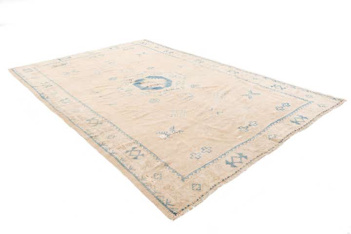 5' 2 x 8' Hand Knotted Moroccan Wool Rug