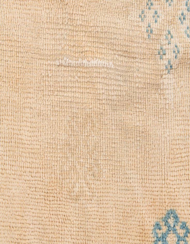 Detail image of 5' 2 x 8'  Hand Knotted Moroccan Wool Rug