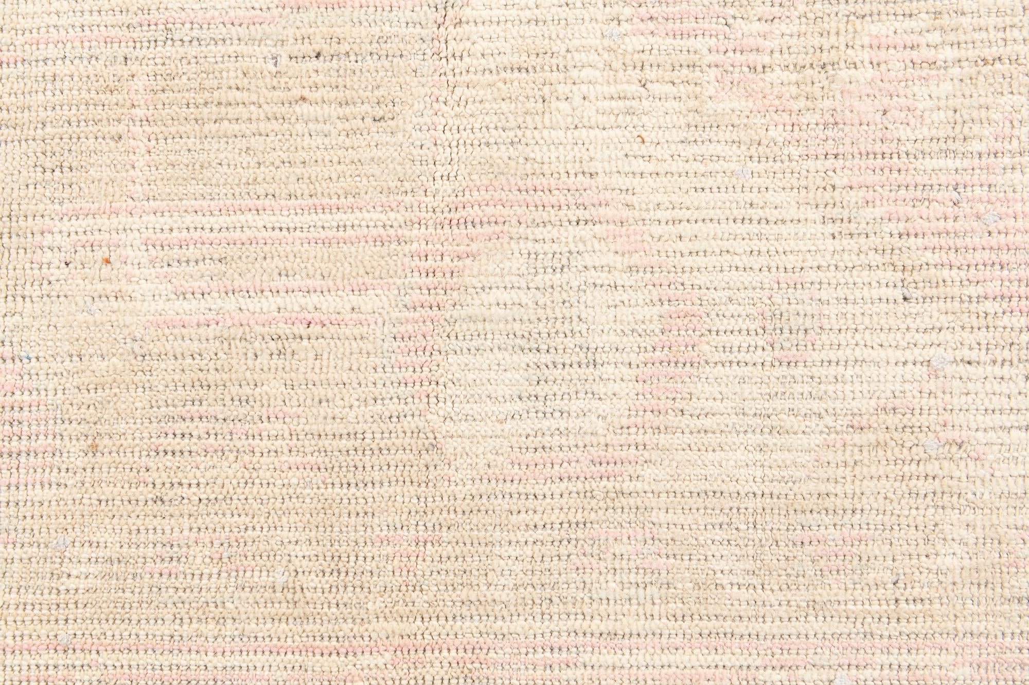 8' 8 x 11' 6 Hand Knotted Moroccan Wool Rug