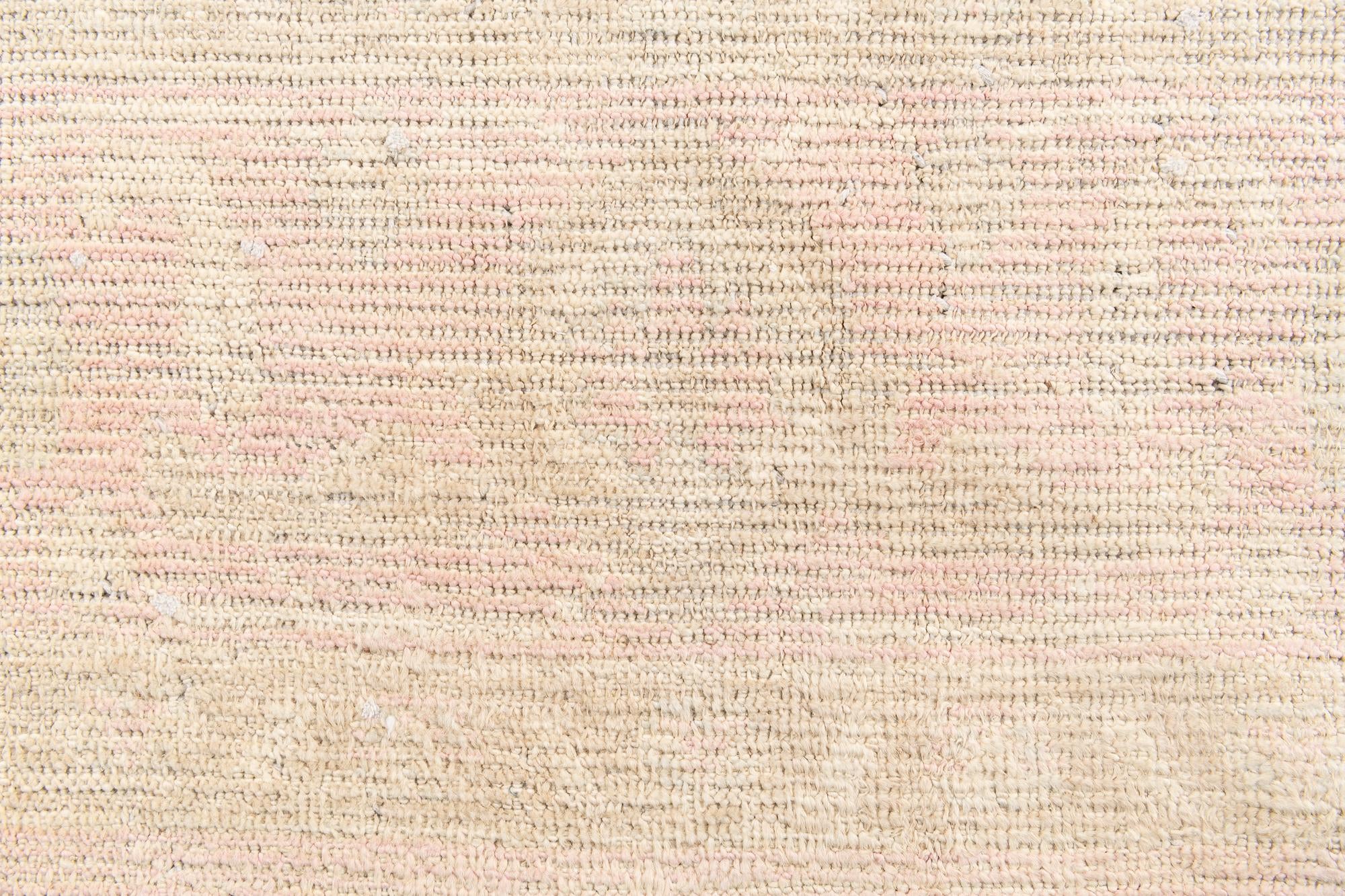 8' 8 x 11' 6 Hand Knotted Moroccan Wool Rug