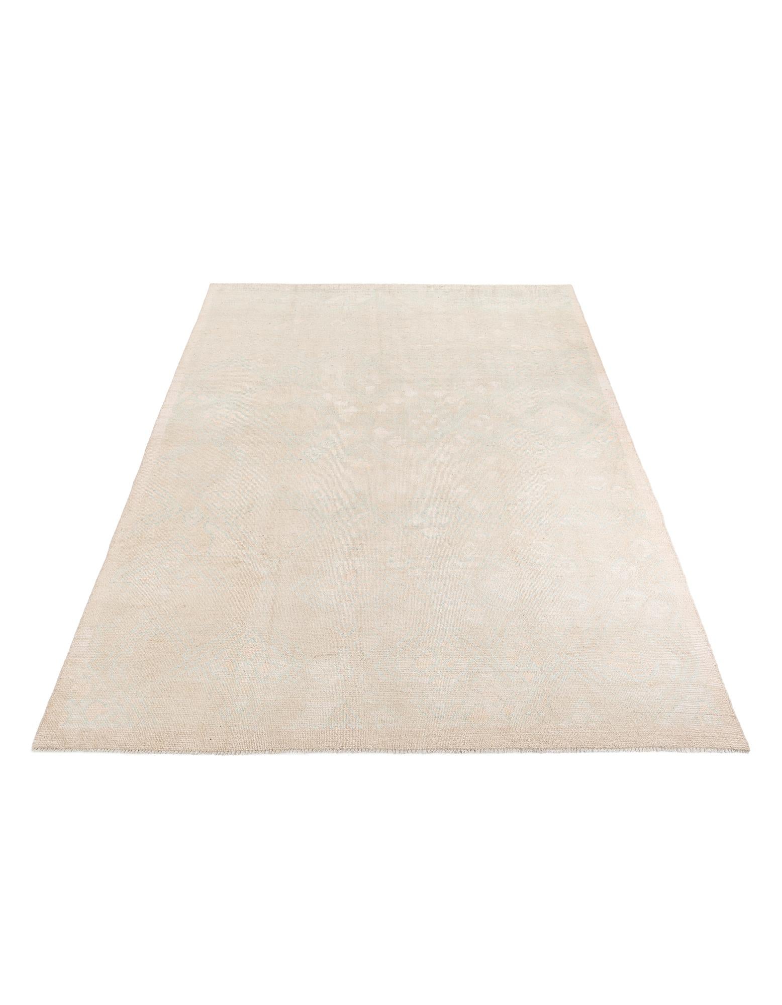 9' x 12' 7 Hand Knotted Moroccan Wool Rug