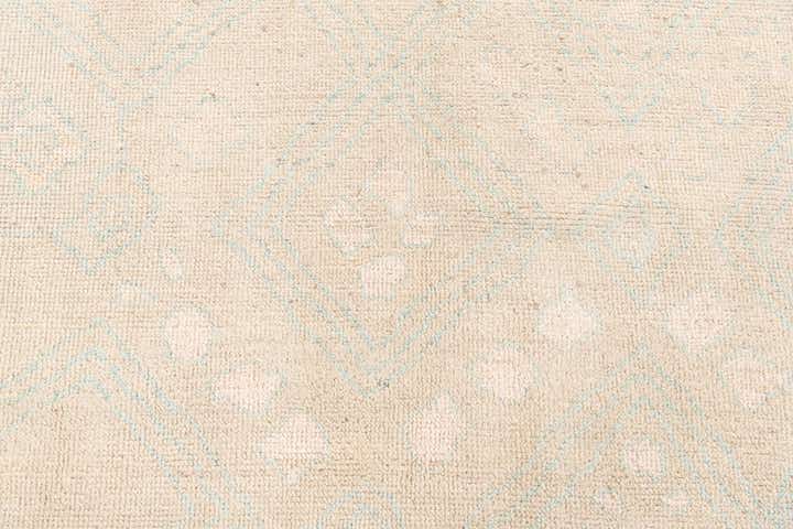 9' x 12' 7 Hand Knotted Moroccan Wool Rug