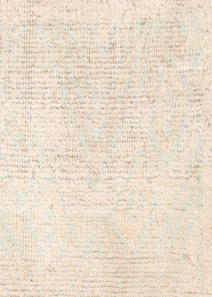 9' x 12' 7 Hand Knotted Moroccan Wool Rug