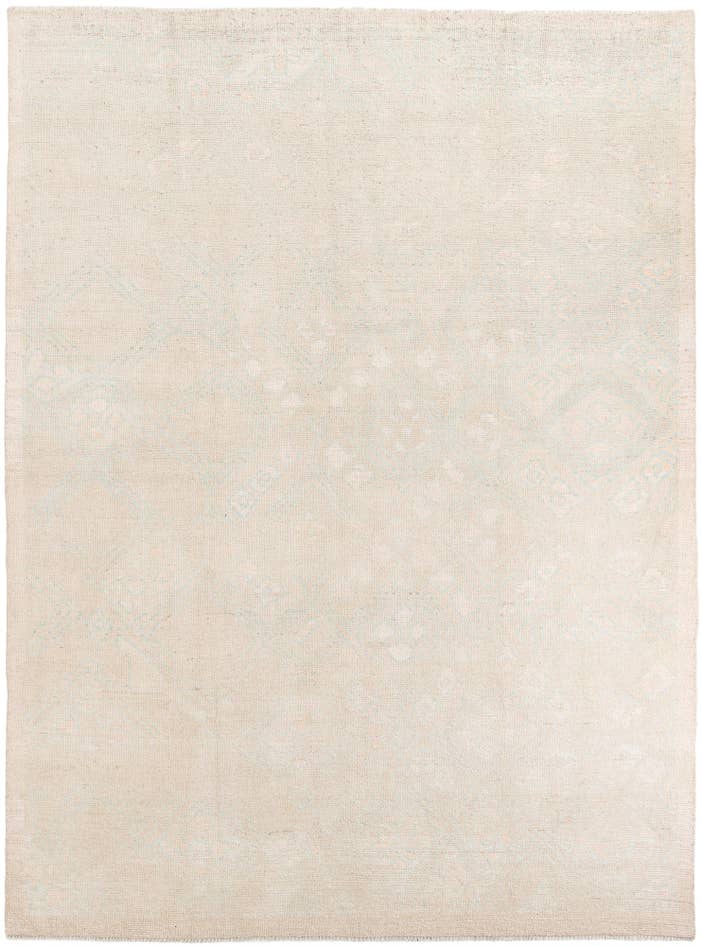 Detail image of 9' x 12' 7 Hand Knotted Moroccan Wool Rug
