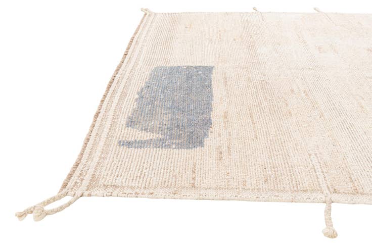 Detail image of 5' 2 x 7' 6 Hand Knotted Moroccan Wool Rug