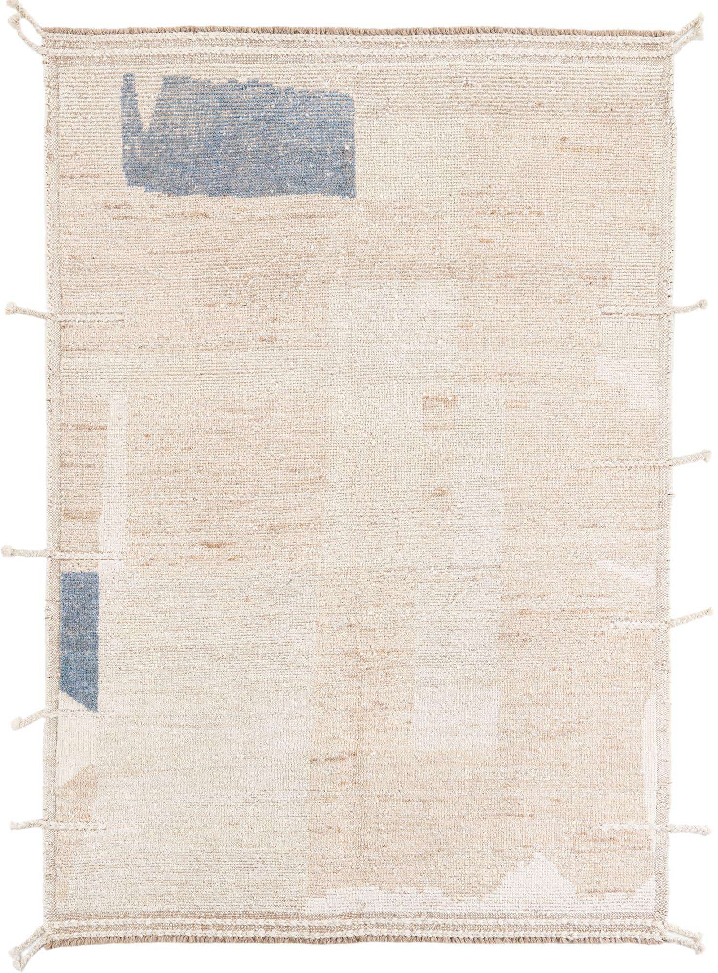 5' 2 x 7' 6 Hand Knotted Moroccan Wool Rug