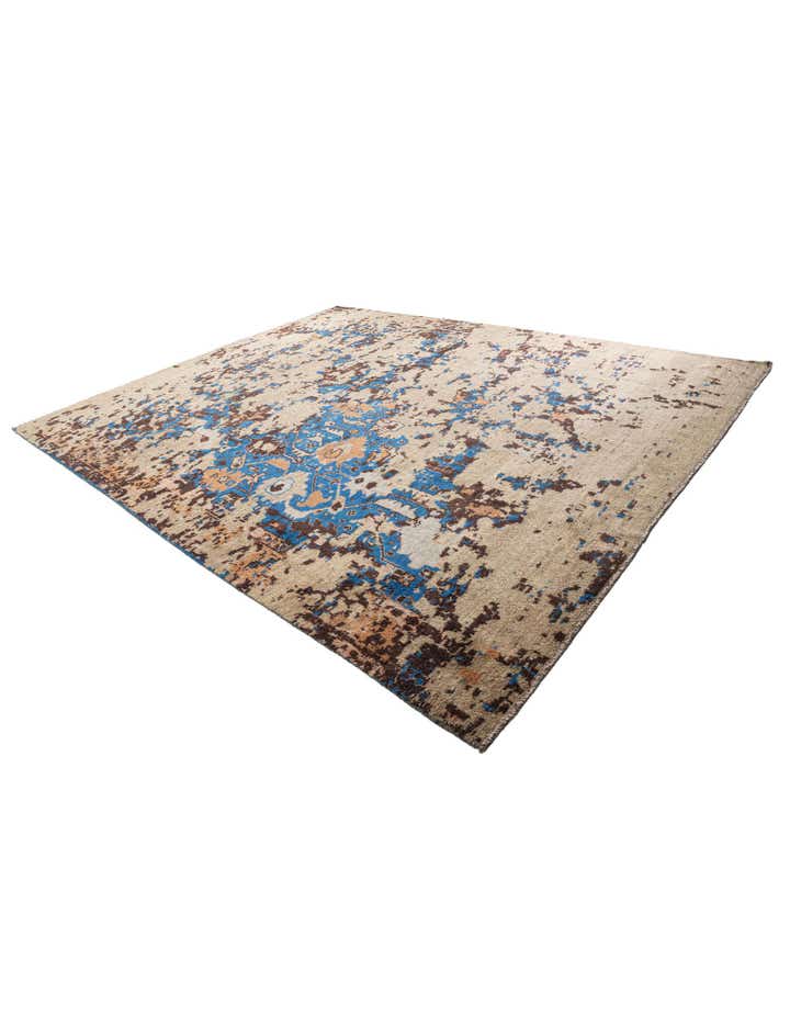 12' 4 x 15' 3 Hand Knotted Moroccan Wool Rug