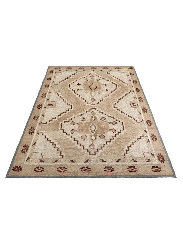 Detail image of 9' x 12' 1  Hand Knotted Moroccan Wool Rug