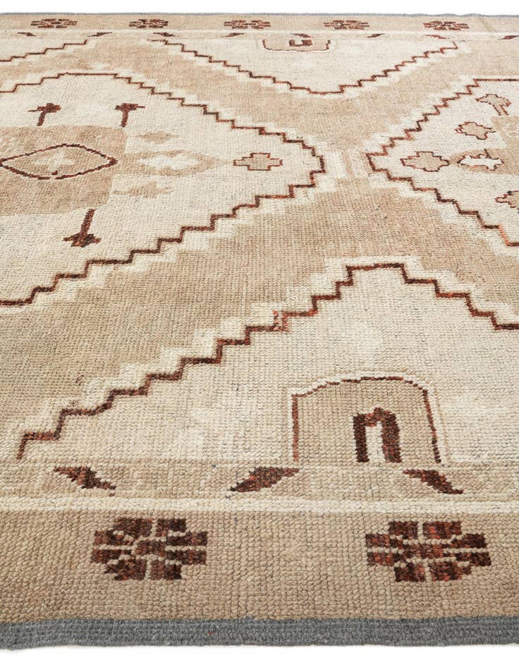 Detail image of 9' x 12' 1  Hand Knotted Moroccan Wool Rug