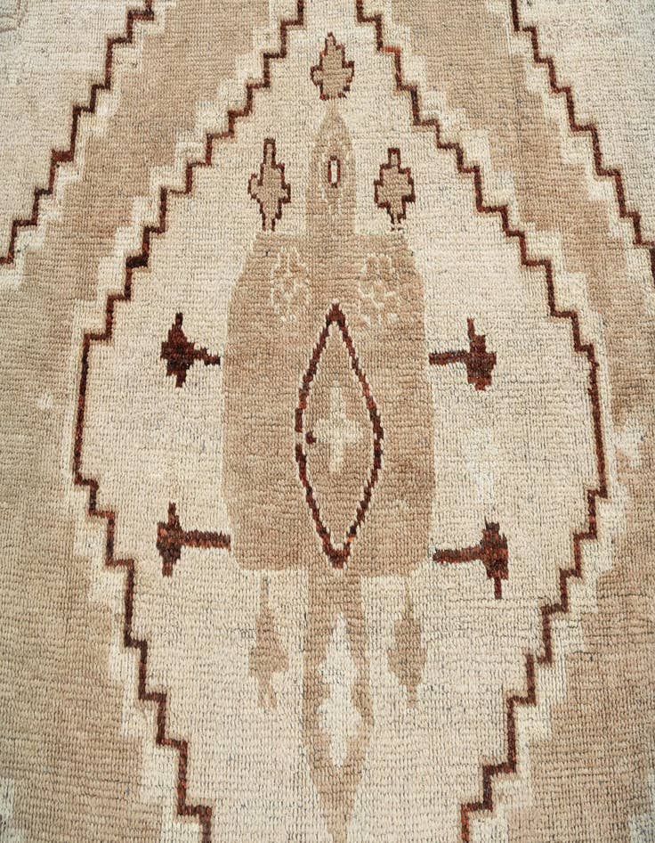 Detail image of 9' x 12' 1  Hand Knotted Moroccan Wool Rug