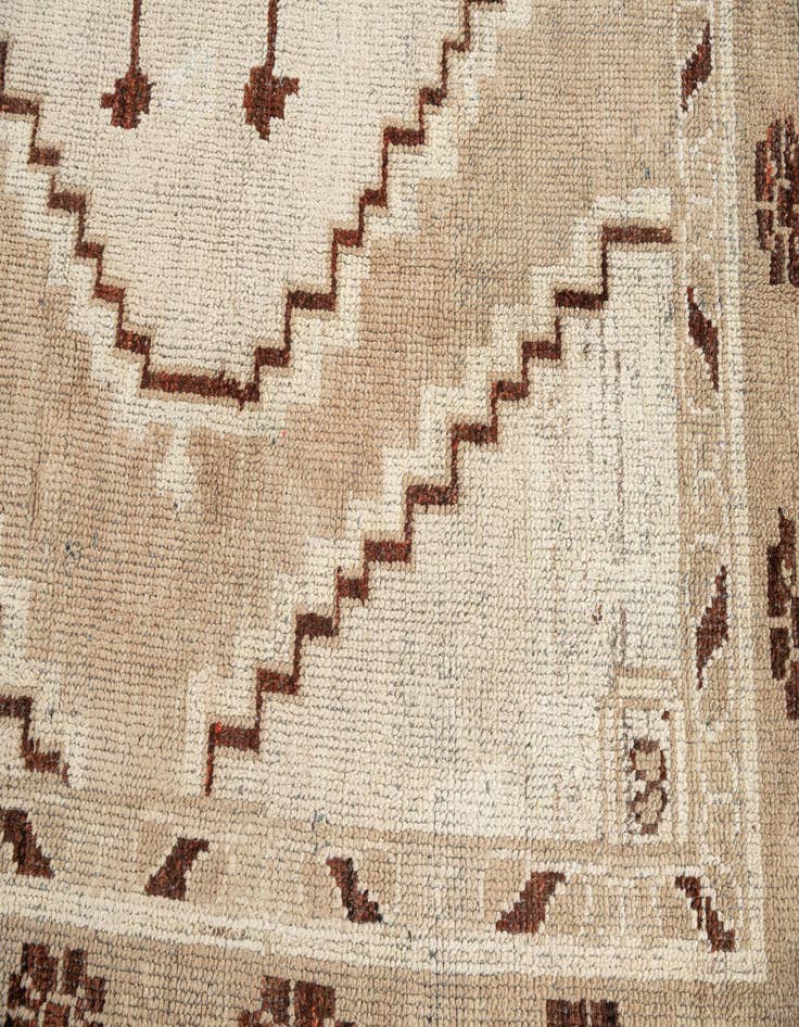 Detail image of 9' x 12' 1  Hand Knotted Moroccan Wool Rug
