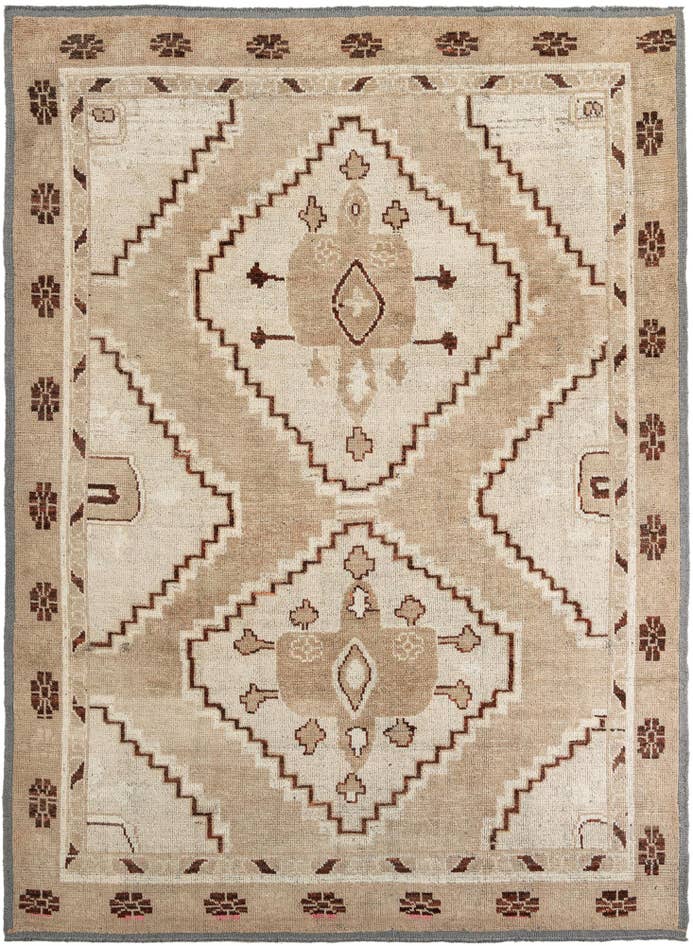 Detail image of 9' x 12' 1 Hand Knotted Moroccan Wool Rug
