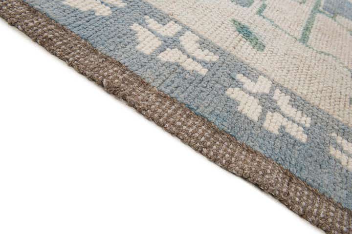 8' 8 x 10' Hand Knotted Moroccan Wool Rug