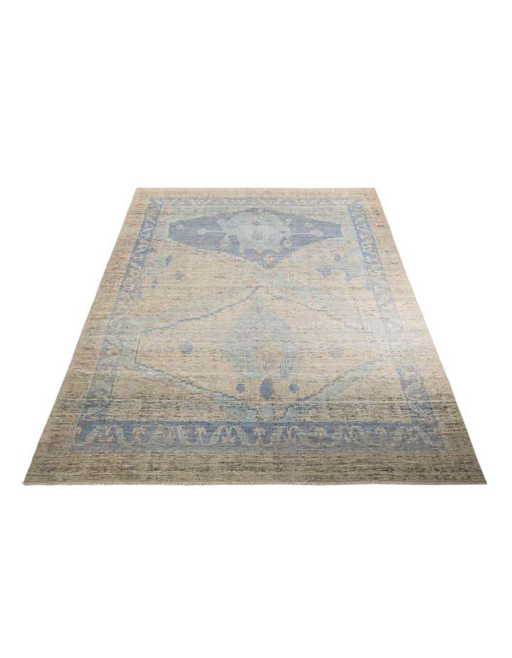 11' 10 x 15' 9 Hand Knotted Moroccan Wool Rug
