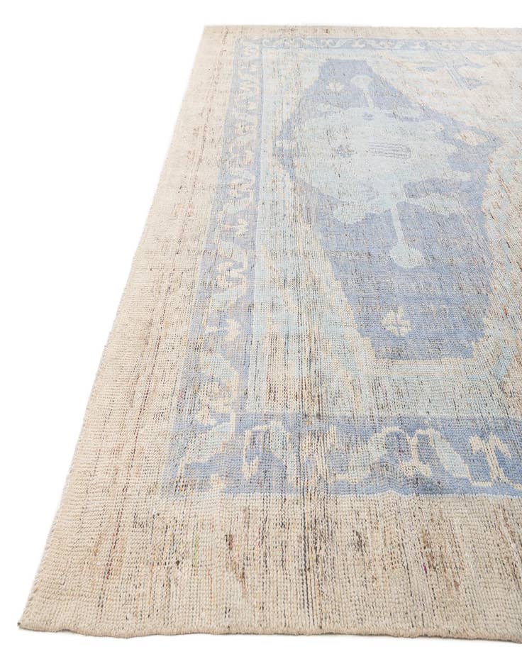 Detail image of 11' 10 x 15' 9  Hand Knotted Moroccan Wool Rug