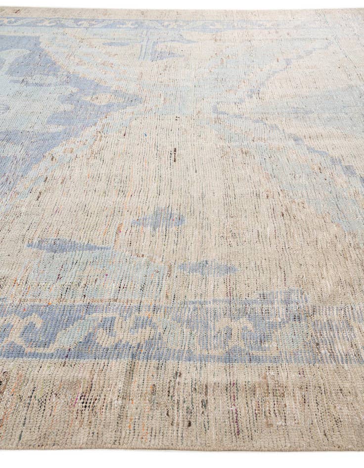 Detail image of 11' 10 x 15' 9  Hand Knotted Moroccan Wool Rug
