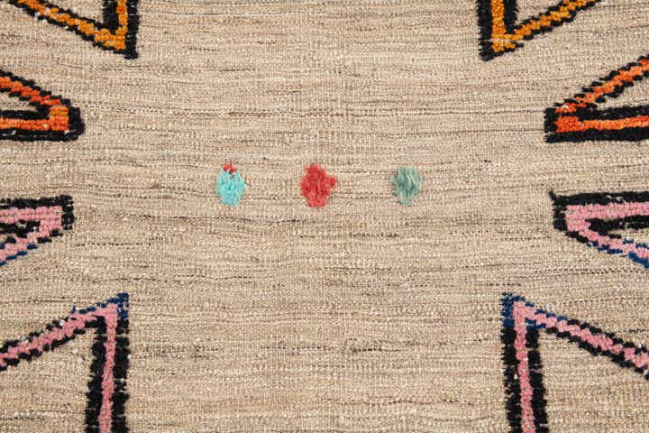 8' 5 x 10' 6 Hand Knotted Moroccan Wool Rug