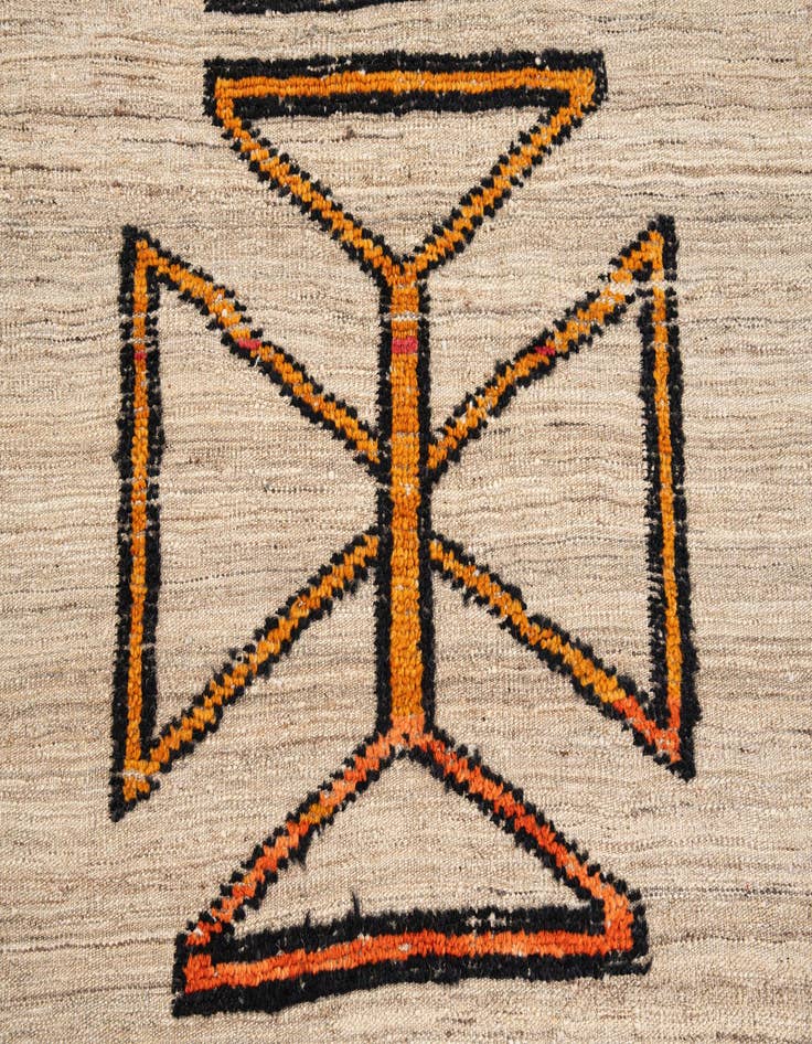 Detail image of 8' 5 x 10' 6  Hand Knotted Moroccan Wool Rug