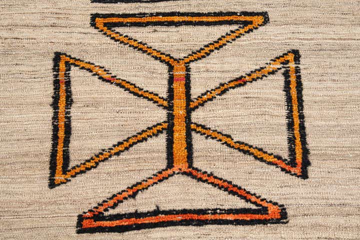 8' 5 x 10' 6 Hand Knotted Moroccan Wool Rug