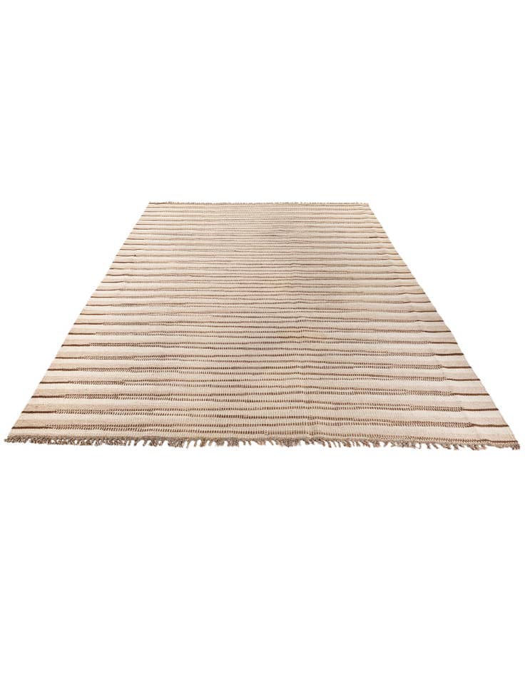 Detail image of 8' 1 x 11' 5 Hand Knotted Moroccan Wool Rug