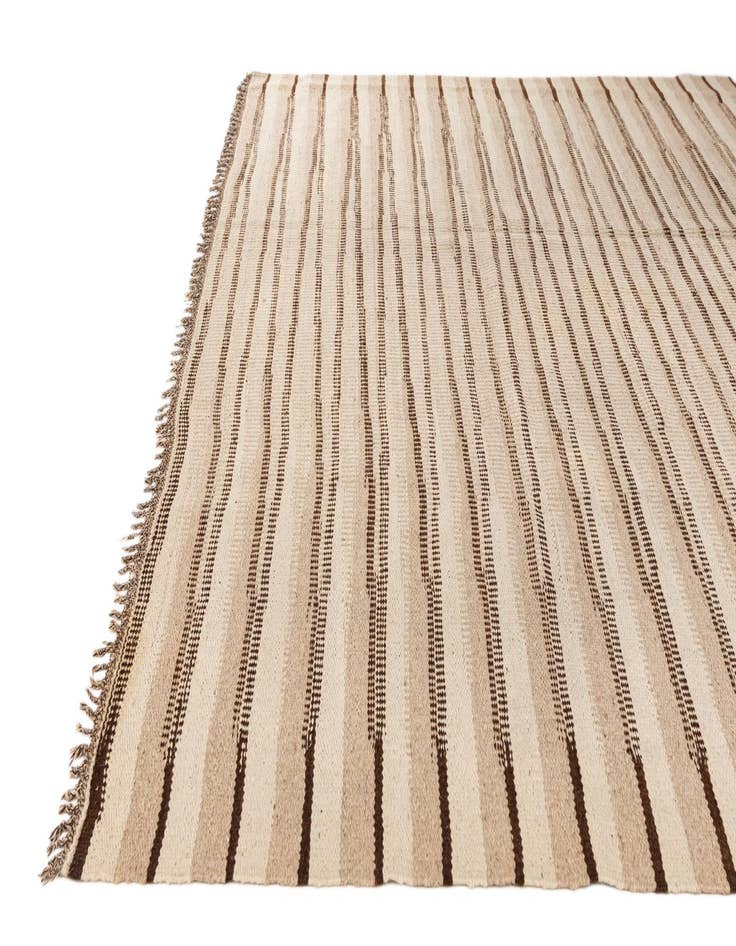 Detail image of 8' 1 x 11' 5 Hand Knotted Moroccan Wool Rug