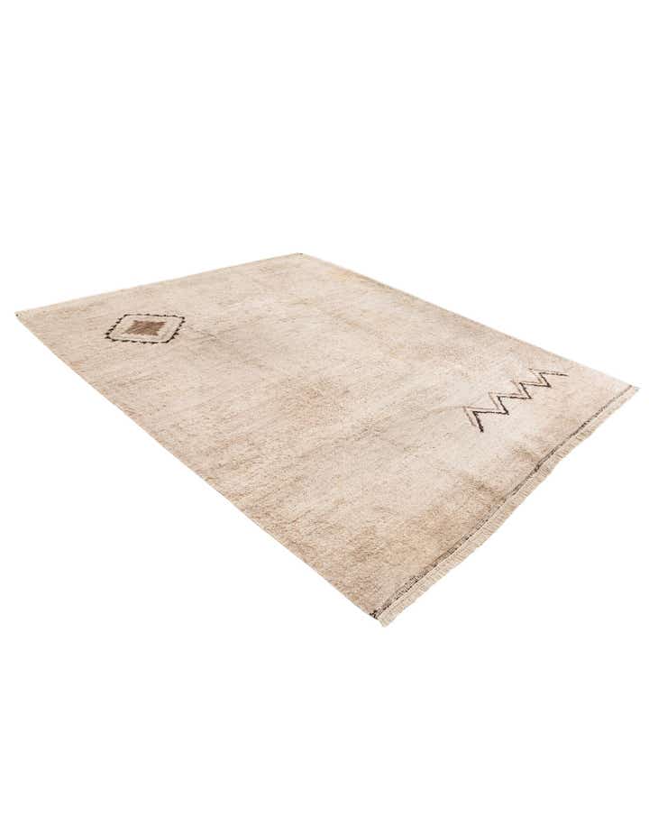 8' 6 x 9' 7 Hand Knotted Moroccan Wool Rug