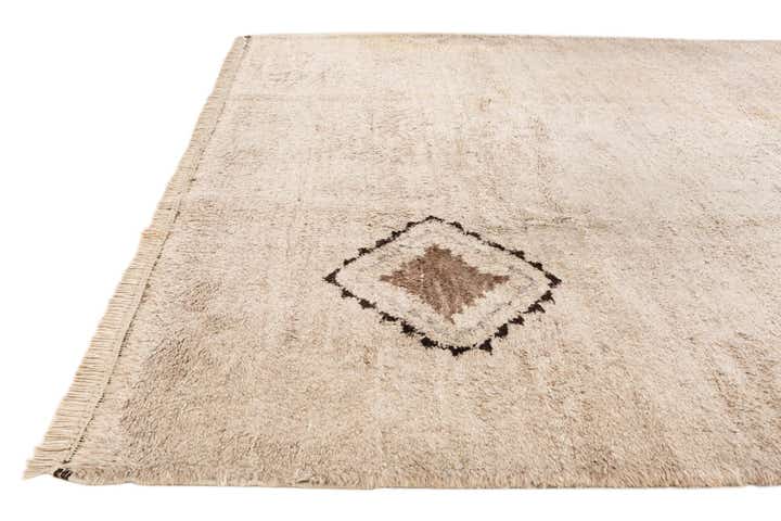 8' 6 x 9' 7 Hand Knotted Moroccan Wool Rug