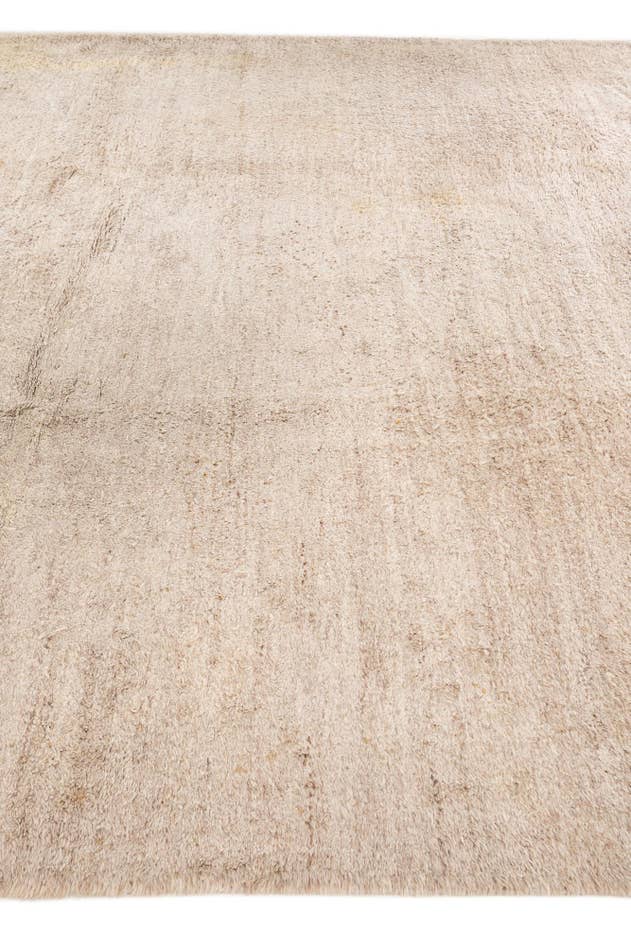 Detail image of 8' 6 x 9' 7 Hand Knotted Moroccan Wool Rug