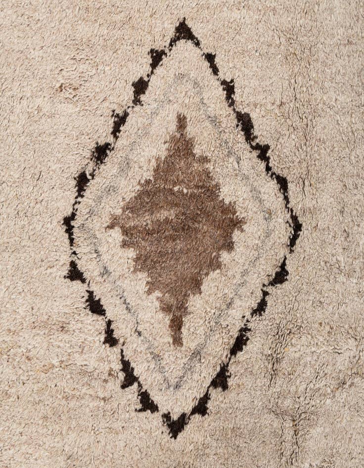 Detail image of 8' 6 x 9' 7  Hand Knotted Moroccan Wool Rug