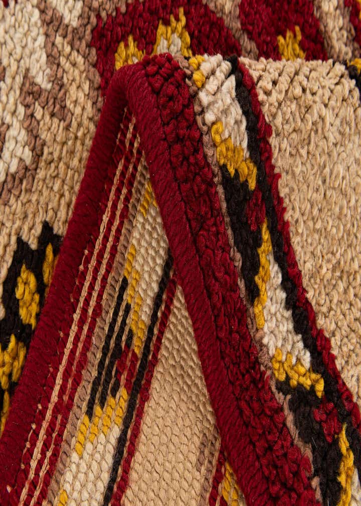 2' 6 x 4' 5 Hand Knotted Moroccan Wool Rug